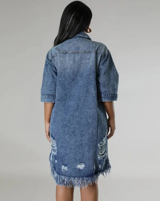 Keila Denim Dress