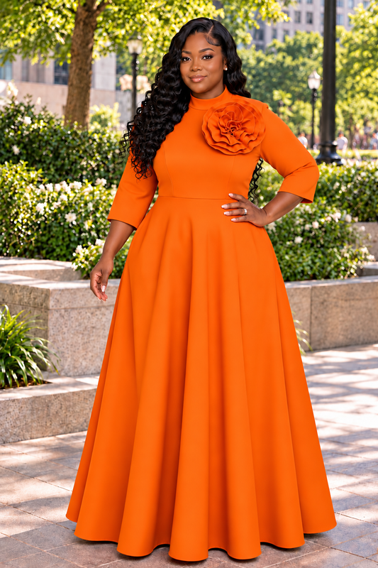 Flowerbomb Maxi Dress