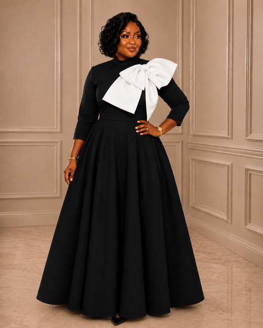 Bow Maxi Dress